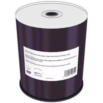 DVD-R MediaRange MR413 4,7 GB 16x imprimible por inyección de tinta 100 unidades