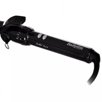 Rizador BABYLISS Pro 180 19mm – cilindro de 19 mm, 150–180 °C, 10 niveles de calor, cable con articulación giratoria, rosa/negro