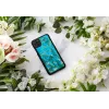 Funda protectora iKins para iPhone 11 Pro Max – Almond Blossom Negro