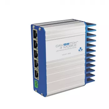 Switch Power over Ethernet Veracity VCS-4P1-MOB unidad PoE móvil de 4 puertos