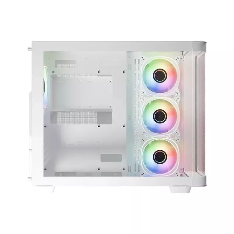 LC-Power Gaming 8001W Pro-Storm Light Caja Midi-Tower ATX, blanca (LC-8001W-ON)