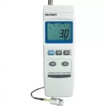 Voltcraft VBM-100 medidor de vibraciones, registrador de datos ± 5 % 0,5 – 199,9 mm/s, 0,05 – 19,9 cm/s, 0,02 –