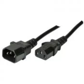 Cable ShiverPeaks 3,0 m C13 - C14 negro 3 m conector hembra C14 conector hembra C13