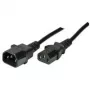 Cable ShiverPeaks 3,0 m C13 - C14 negro 3 m conector hembra C14 conector hembra C13