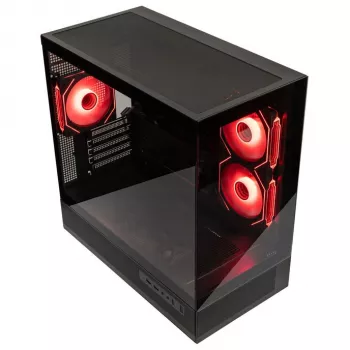 Caja Micro-ATX con cristal GSI SmartAssembly ARGB - 650W