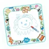 Ravensburger Aqua Doodle Animals alfombrilla de pintura — set Ministeps para pintar limpio con agua