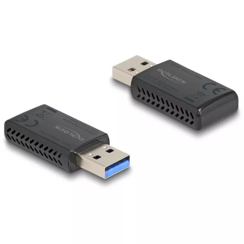 Adaptador USB Wi-Fi 6 Dual Band DeLOCK AX1800 1201 + 574 Mbps