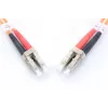 Cable patch de fibra óptica DIGITUS LC/LC 50/125µm 3m multimodo dúplex libre de halógenos hasta 1Gbit con protocolo de medición naranja OM2 (DK-2533-03)