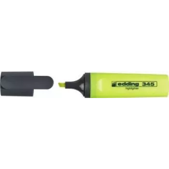 Rotulador fluorescente Edding 345 amarillo 10 rotuladores amarillo