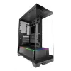 Caja de PC semitorre TACENS Mars Gaming MCPRISMA, negra, cristal templado, compatible con ATX/Micro-ATX/Mini-ITX, 2x bahías de 3,5