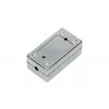 Caja de conexión Extralink CAT5E STP, barrel, conector, plateado