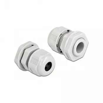 Prensaestopas DeLOCK 60374 gris plástico 2 uds.