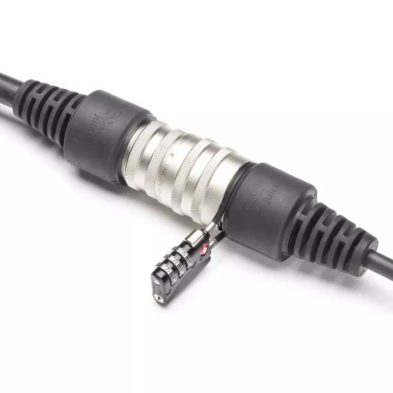 Candado de seguridad (negro, para JUICE CONNECTOR)