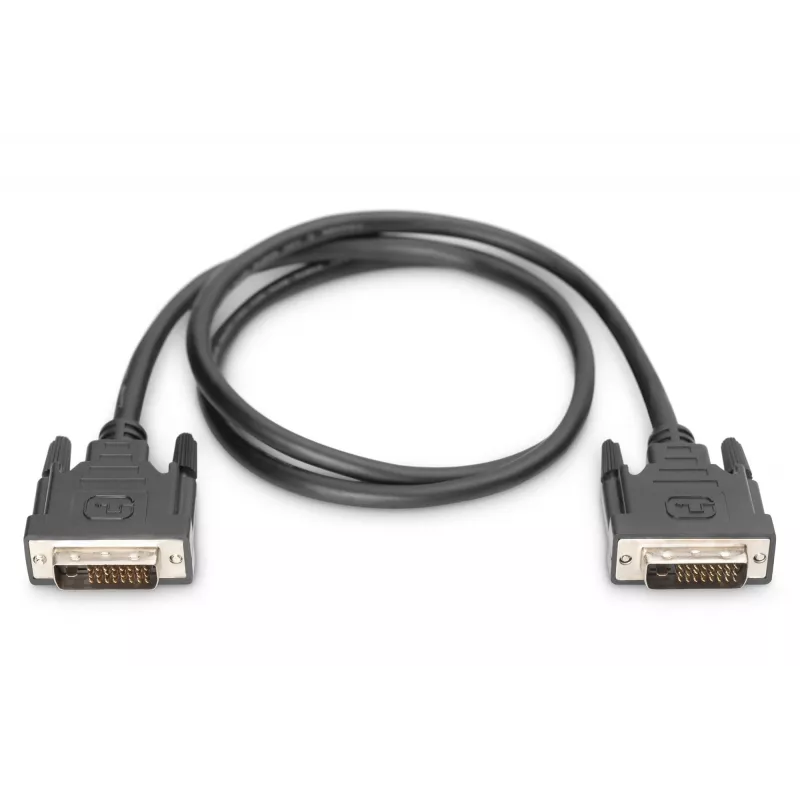 Cable de conexión DVI Digitus AK-320108-010-S 1m