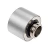 Conector de tubo OPTIMUS Optimus Flex conexión 16/10 mm, aluminio, plata