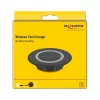 Cargador de interior DeLOCK 66284 smartphone negro USB inalámbrico