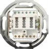 Toma de teléfono TAE NF/F ShiverPeaks 74051-1W — conexión TAE empotrable para teléfonos analógicos