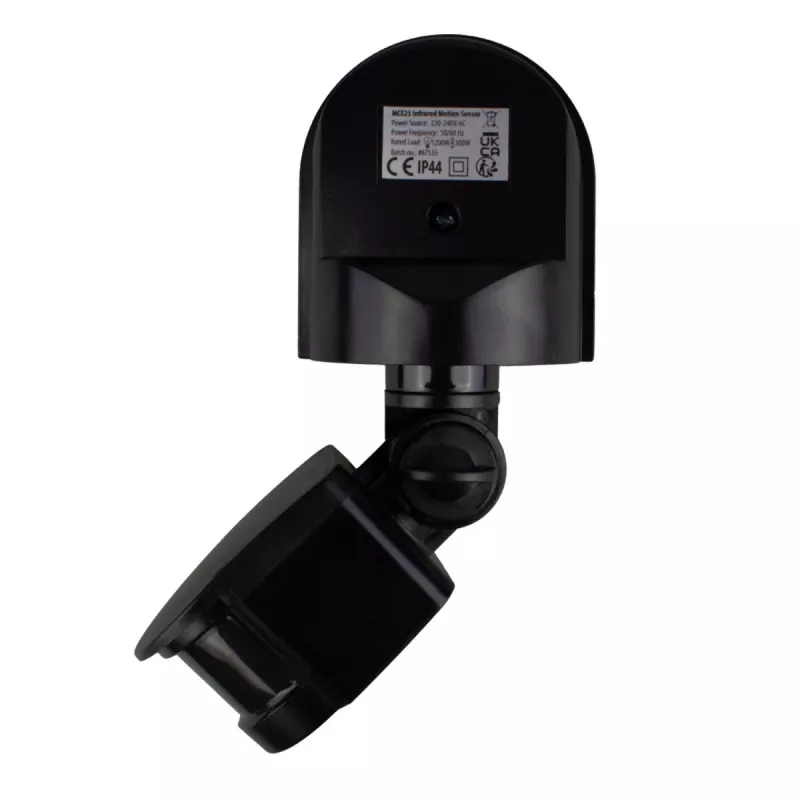 Sensor de movimiento y crepuscular MACLEAN MCE25 B — detector de movimiento con sensor de luz, montaje en pared/techo