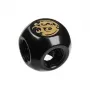 Adaptador en Q Bitspower 5x hembra 1/4 negro mate - adaptador de conexión múltiple G1/4