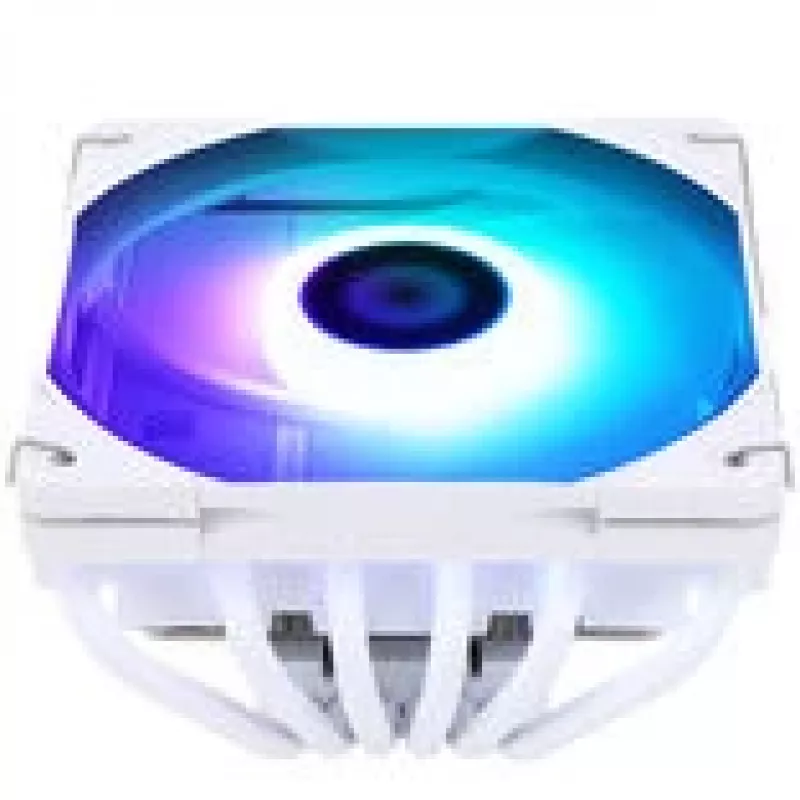 Disipador CPU de perfil bajo Thermalright AXP120 X67 ARGB - 120 mm, blanco (AXP120 X67 blanco ARGB)