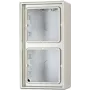 Carcasa de superficie JUNG ES 2582 A-L acero inoxidable