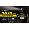 Linterna frontal serie H 3000 LUMEN / HC75 Uhe Nitecore