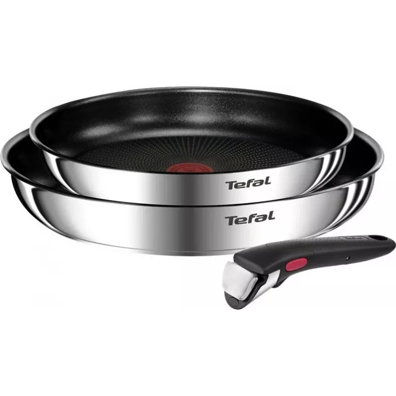 Tefal Ingenio Emotion L897S374 juego de 3 sartenes, 24/28 cm con mango desmontable