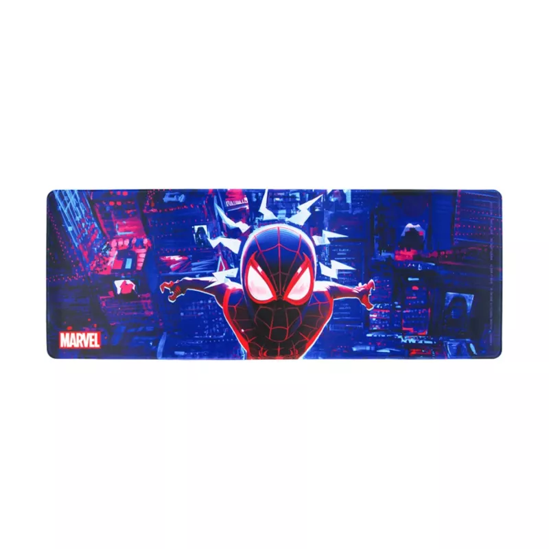 Alfombrilla de escritorio Paladone Spiderman Miles Morales — gran superficie para gaming/trabajo, base antideslizante