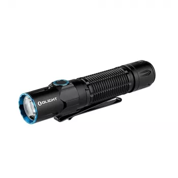 Linterna táctica de mano olight Warrior 3S — LED 2300 lm, alcance 300 m, IPX8, 21700 Li-Ion 5000 mAh