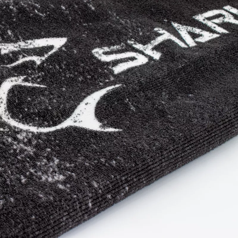 Toalla White Shark TW-01 Stingray toalla de microfibra de secado rápido ligera para playa, compacta