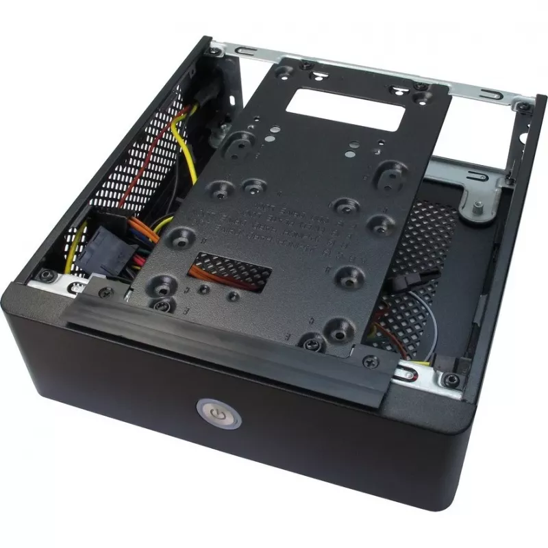 Caja de PC Inter-Tech ITX-601 Desktop negra