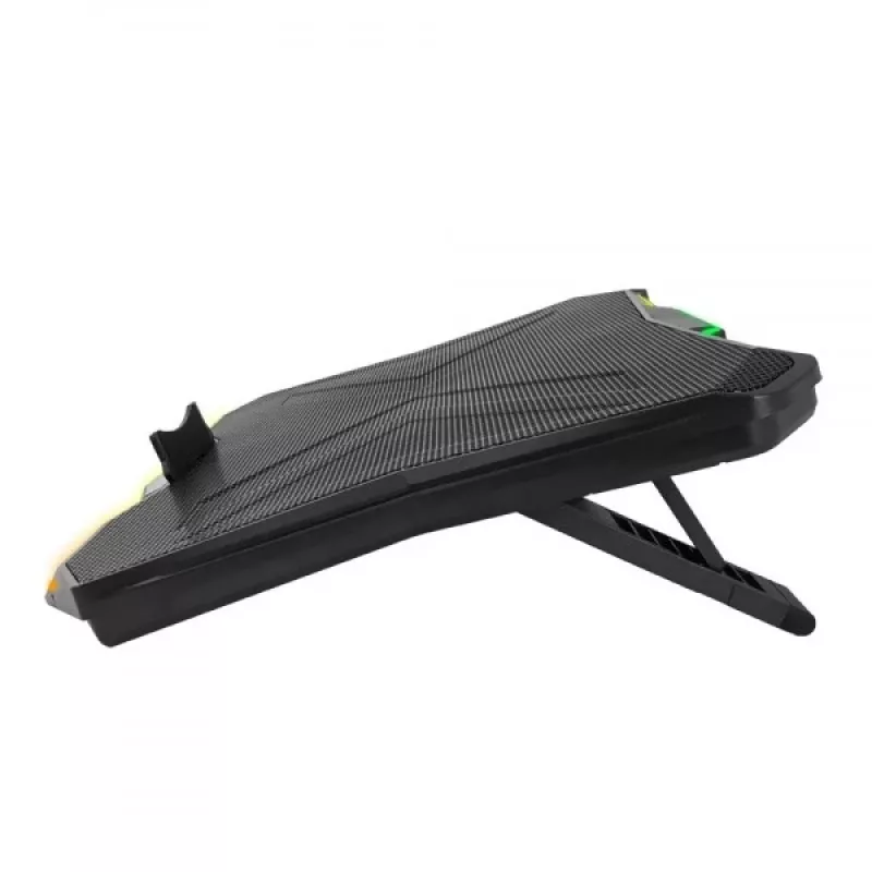 Esperanza EGC110 Xalok base de refrigeración gaming RGB para portátil de 17" (43,2 cm), 800 rpm, negra