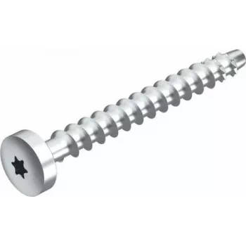 OBO Bettermann MMS+ P 7.5x80 Anclaje de tornillo cortafuegos de cabeza redonda, 3498272
