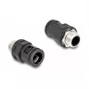 Prensaestopas DeLOCK 60453 M16 negro 2 uds. latón