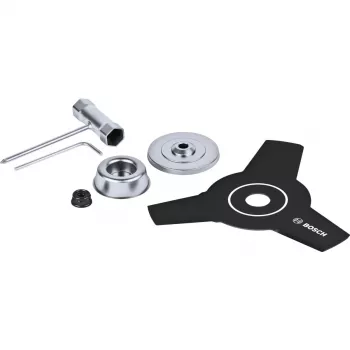 Bosch Professional F016800631 juego de cuchillas para desbrozadora GFR 18V-23 / GRT 18V-33, 6 piezas, 23 cm
