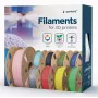 Gembird filamento ABS 1,75 mm, 1 kg, negro