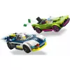 LEGO City Set de juego 60415 Persecución de coche de policía y muscle car — 213 piezas, 2 minifiguras, edad 6+