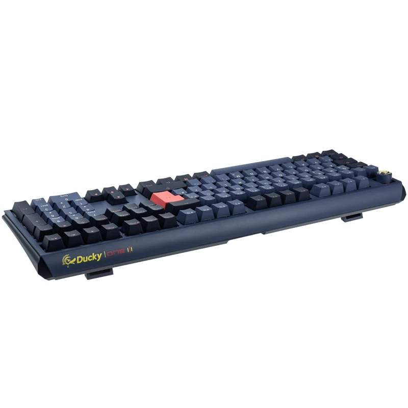 Teclado Ducky One 3 gaming USB azul