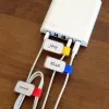 Bridas Label-the-cable LTC 2530 Azul Rojo Amarillo