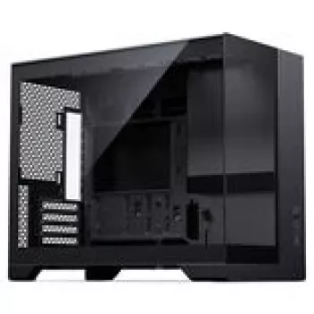 Caja de PC PHANTEKS XT V3, caja mini, mATX, cristal templado – incluye 3 ventiladores de 120 mm, negro
