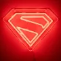 Luz LED de neón para pared Paladone Superman PP14478SMTVN, letrero de pared decorativo