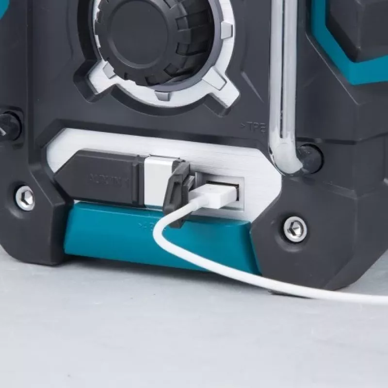 Radio Makita DMR112 Negra, Turquesa