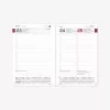 Agenda-planificador calendario 2026 A5 gris