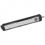 Regleta de enchufes Brennenstuhl 1951563100 3m 6 tomas AC para interior negro gris