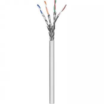 Cable de red GOOBAY 96093 Cat6 S/FTP (S-STP) gris 50 m
