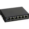 Switch de red PULSAR Switch POE Pulsar S64 4 puertos 2 uplink