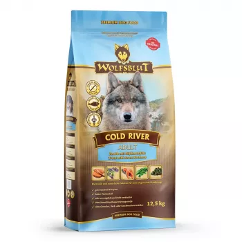 WOLFSBLUT Cold River Trout con batata - pienso para perros - 12,5 kg