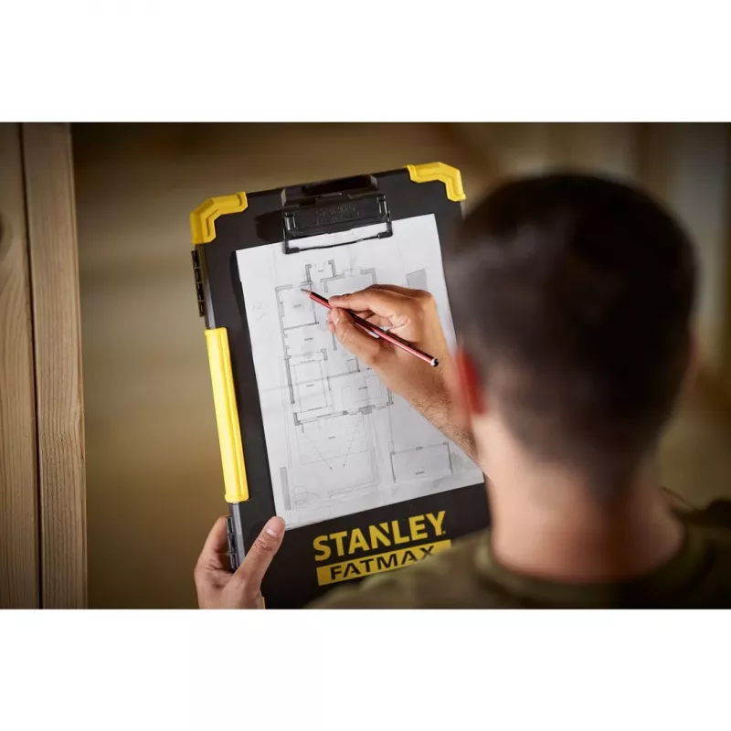 Portapapeles Stanley FATMAX FMST82721-1 negro amarillo 415 mm x 285 mm