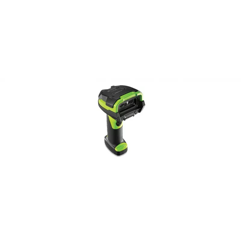 Lector de códigos de barras Zebra LI3678-SR de mano 1D negro, verde