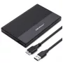 Carcasa para SSD/HDD SATA de 2,5 pulgadas QOLTEC 52277 USB 3.0